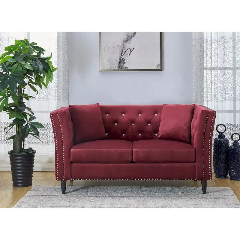 Divanetto in velluto Sukikim Gracewood Hollow