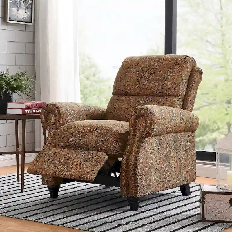 Poltrona reclinabile Copper Grove Jessie ProLounger Paisley Push Back