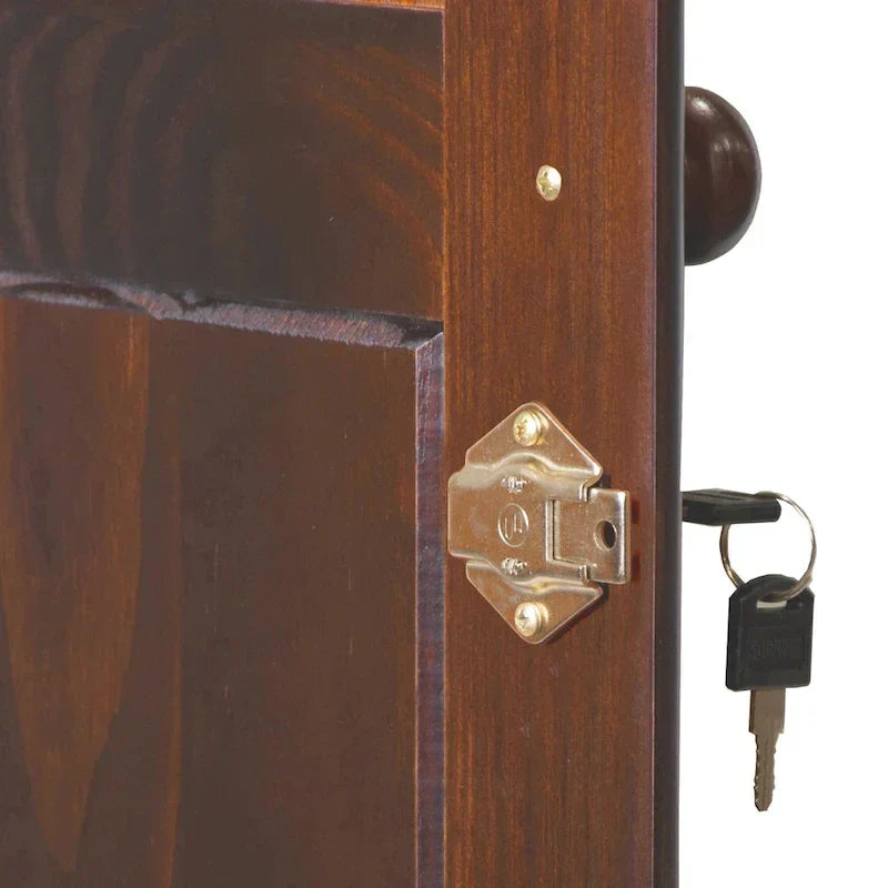 Guardaroba a 3 ante - Bianco/Moka/Java - Legno massello