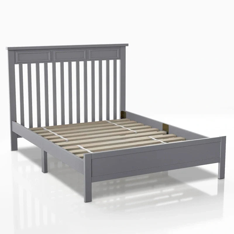 Furniture of America Amanda Letto a piattaforma in stile tradizionale a doghe a una piazza e mezza