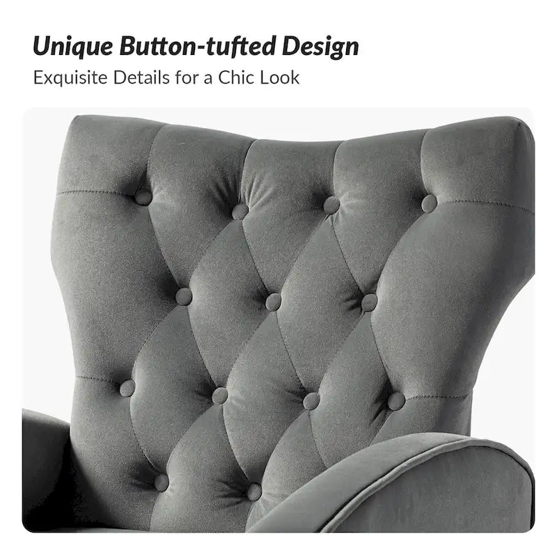 Sedia imbottita Abadiana Accent con base in metallo