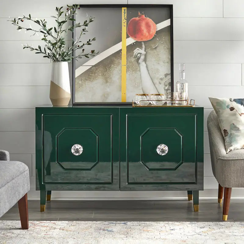 angelo:HOME Credenza/Mobile TV Jaslene Glossy Glam