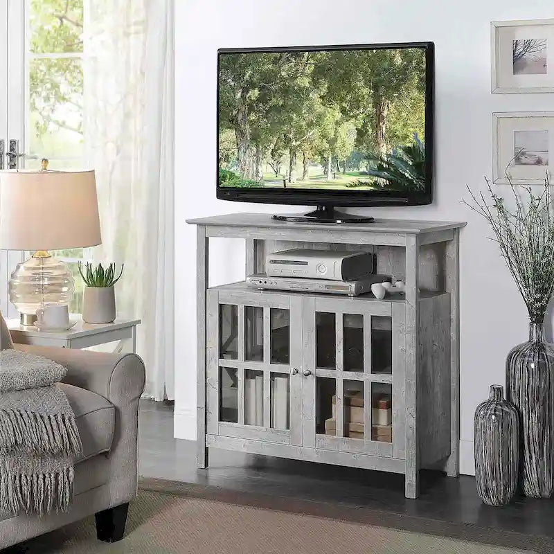 Mobile TV con armadietti contenitori Convenience Concepts Big Sur Highboy da 40 pollici