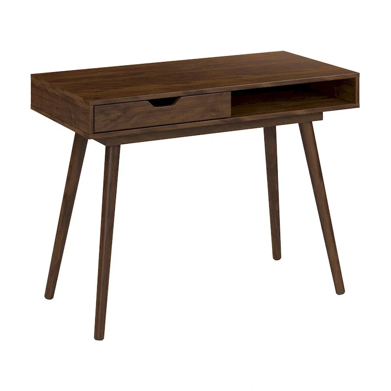 Scrivania per computer Bush Furniture Nora 40W con cassetti e ripiani
