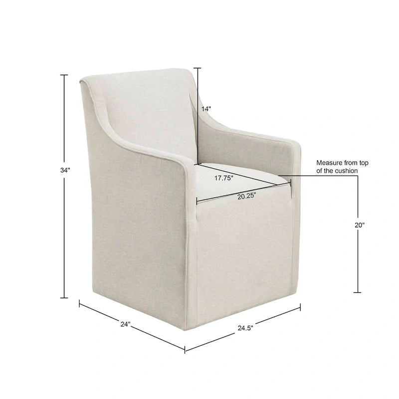 Sedia a rotelle Charlotte Dining Arm