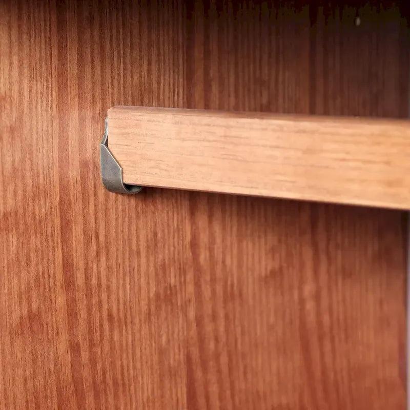 Guardaroba a 3 ante - Bianco/Moka/Java - Legno massello