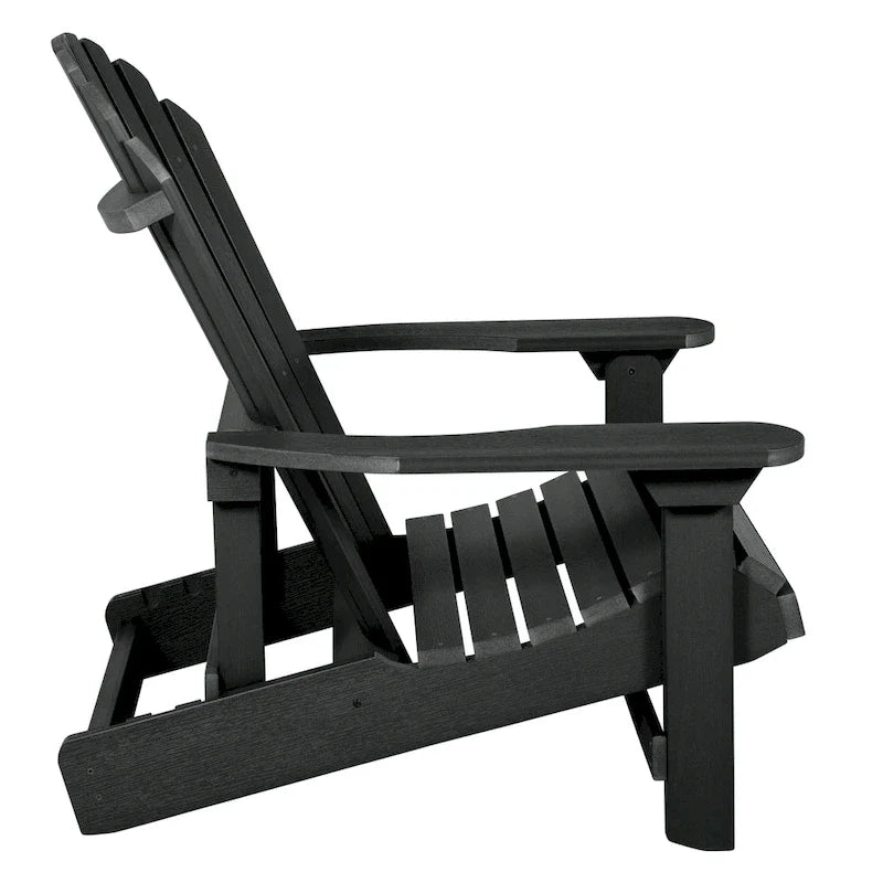 Sedia Adirondack Pieghevole e Reclinabile King-Size HIGHWOOD