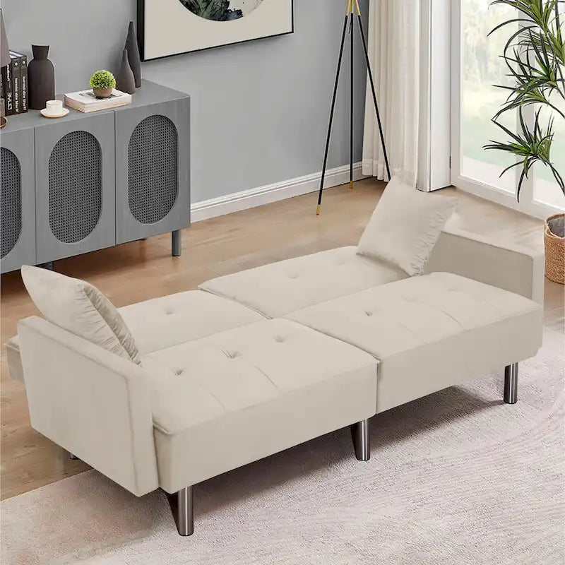 Divano Letto Convertibile a Futon 80