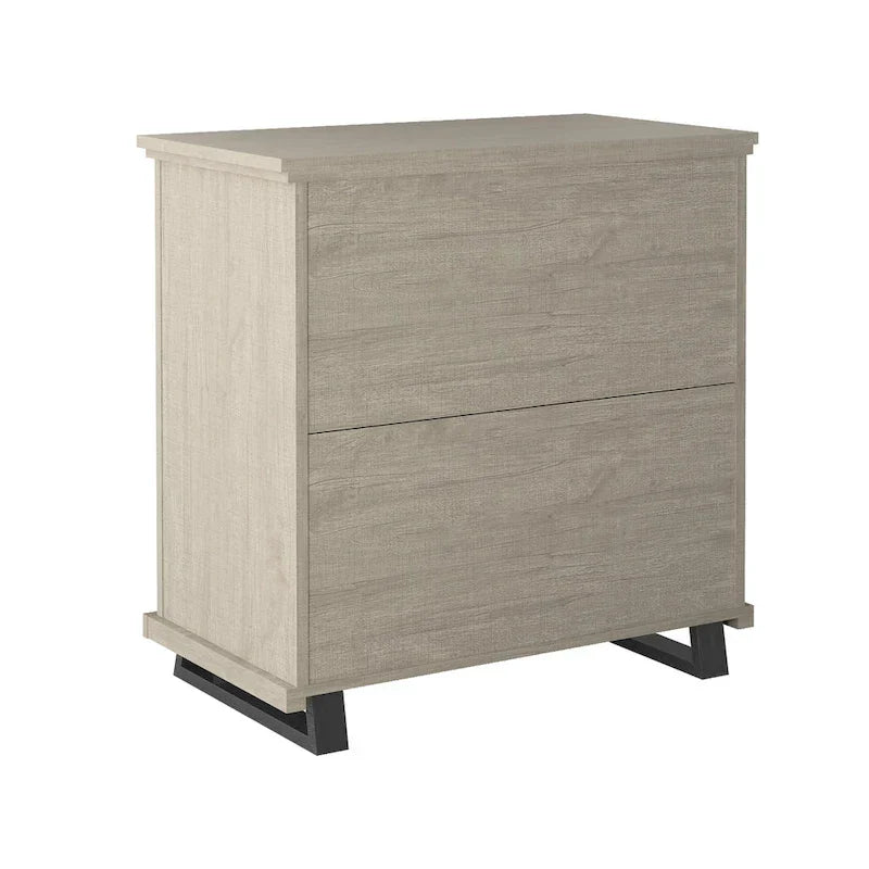 Set camera da letto 4 pezzi stile rustico - 2 comodini, 1 cassettone e 1 comò