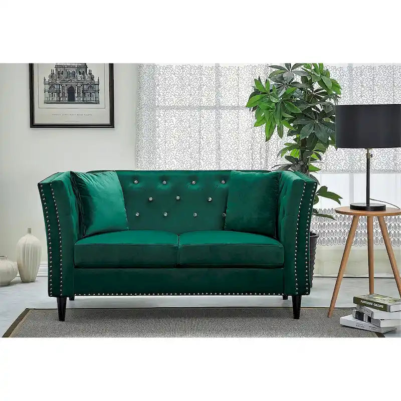 Divanetto in velluto Sukikim Gracewood Hollow