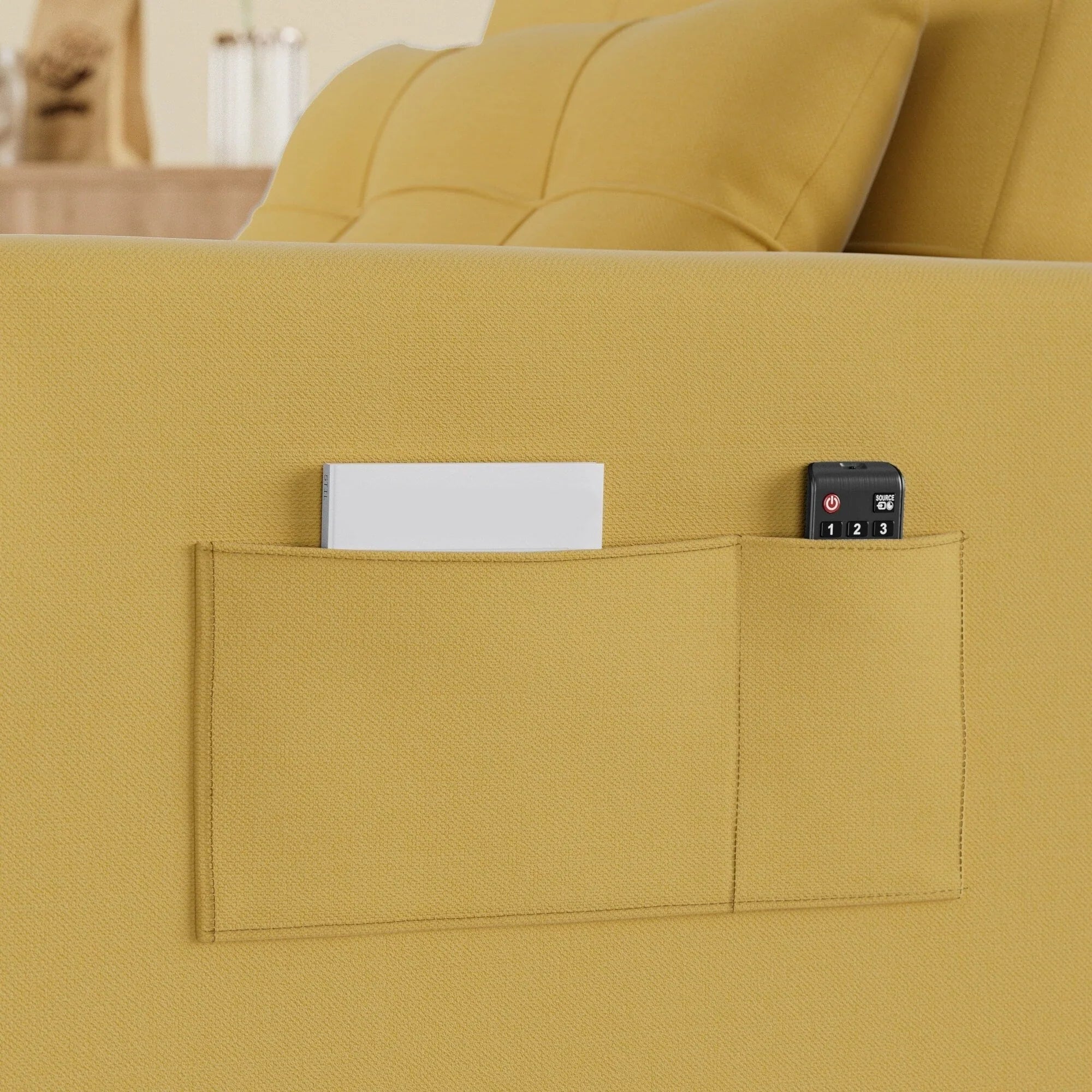 Divano letto trasformabile 3-in-1, Poltrona letto estraibile, Letto pieghevole convertibile per soggiorno