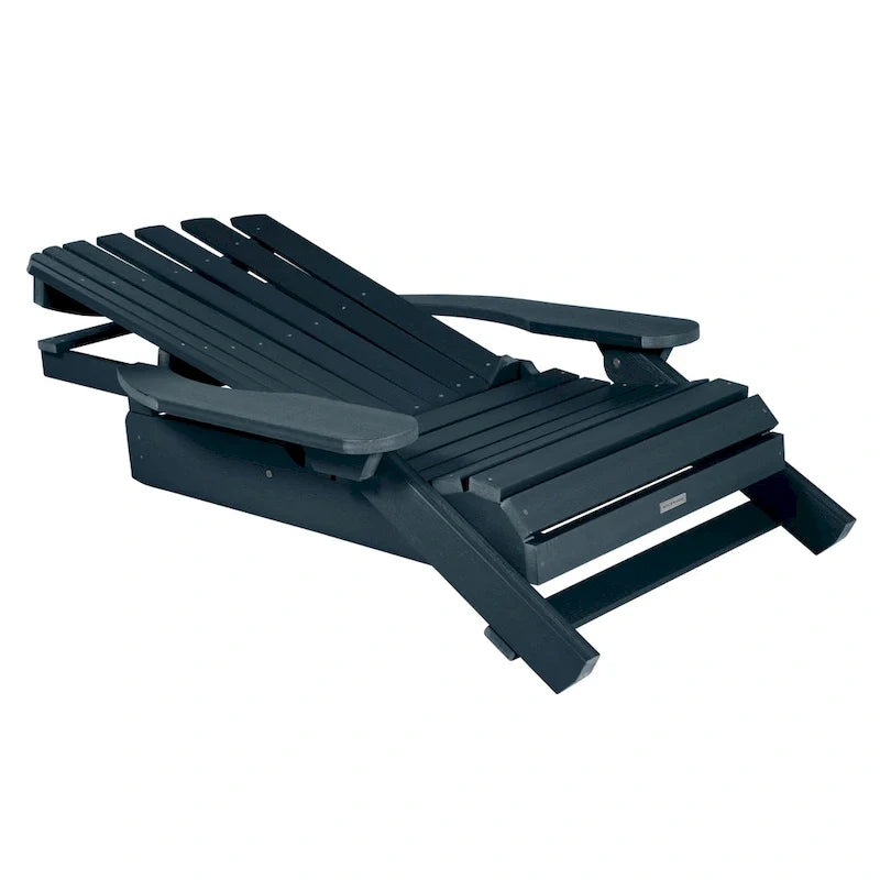 Sedia Adirondack Pieghevole e Reclinabile King-Size HIGHWOOD