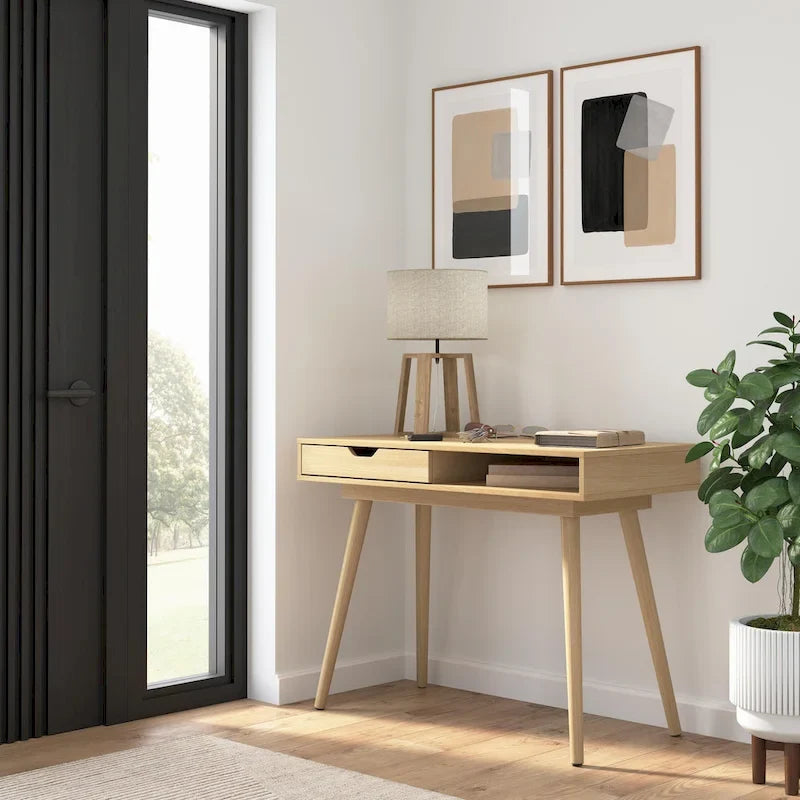 Scrivania per computer Bush Furniture Nora 40W con cassetti e ripiani