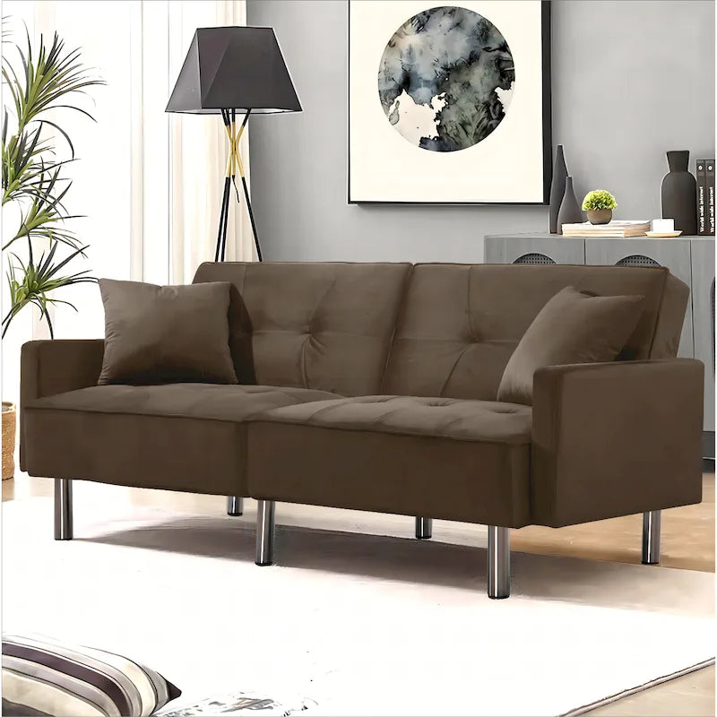 Divano Letto Convertibile a Futon 80
