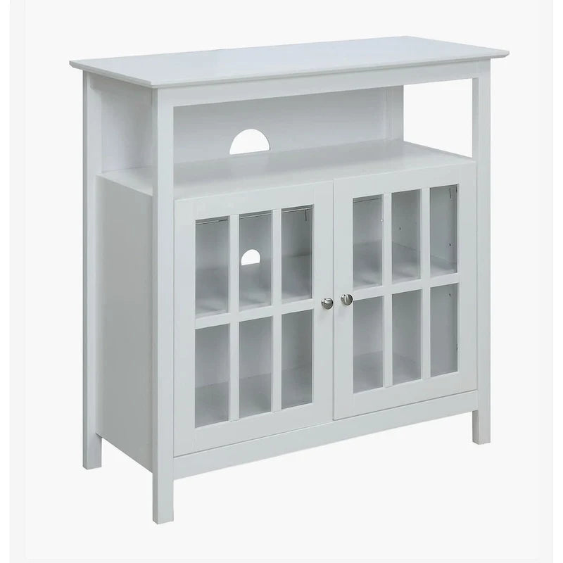 Mobile TV con armadietti contenitori Convenience Concepts Big Sur Highboy da 40 pollici