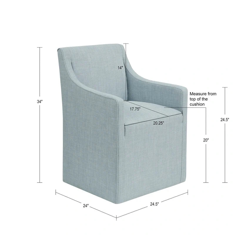 Sedia a rotelle Charlotte Dining Arm
