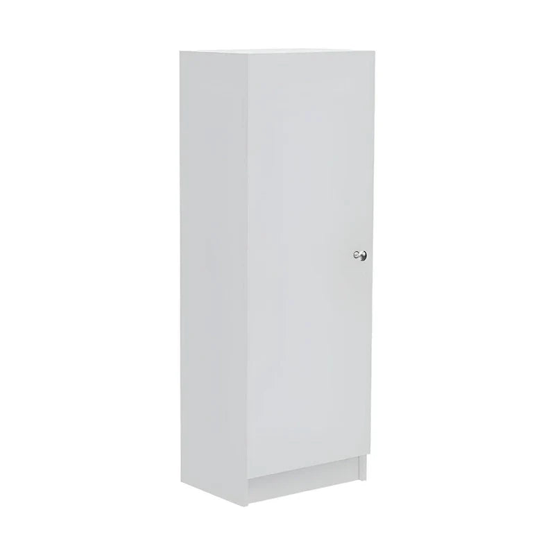 HomeRoots Dispensa O Armadio Da Incasso Bianco Legno 47 - 16.9' X '47.4' X '12.3