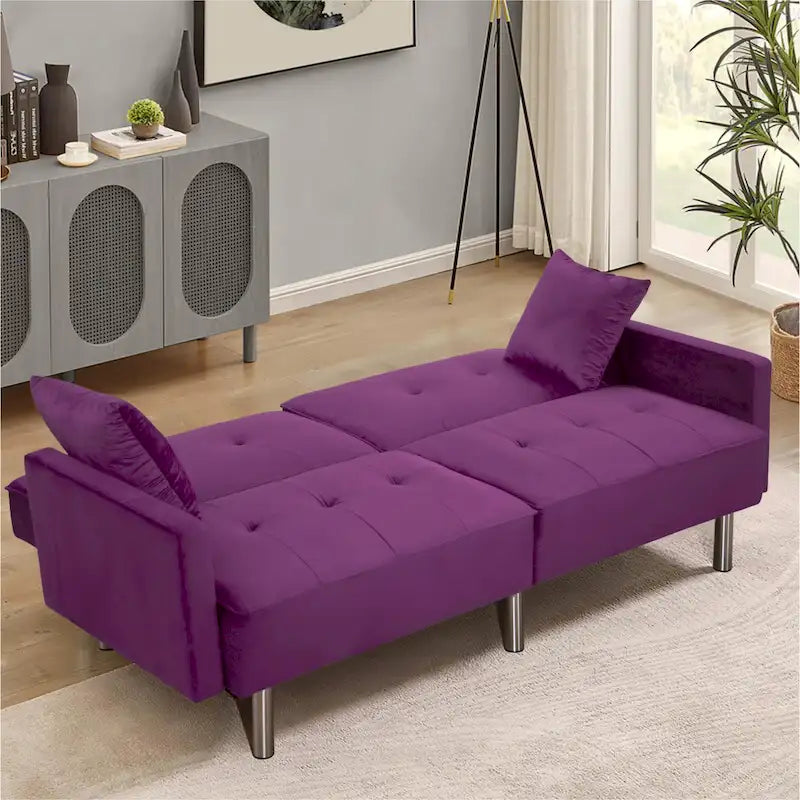 Divano Letto Convertibile a Futon 80