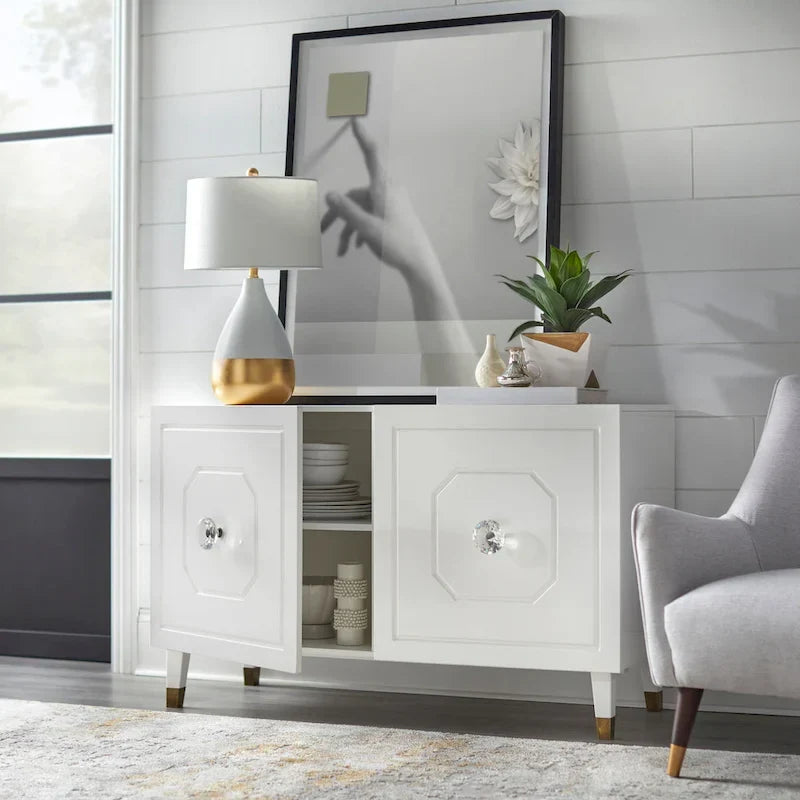 angelo:HOME Credenza/Mobile TV Jaslene Glossy Glam
