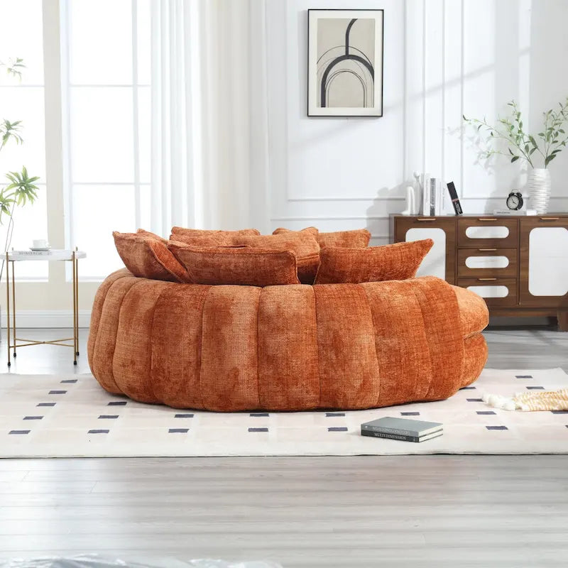 Comodo divano letto matrimoniale Loaf, divano letto oversize con braccioli