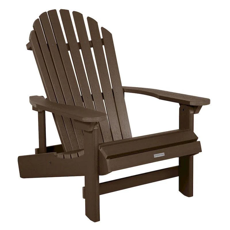 Sedia Adirondack Pieghevole e Reclinabile King-Size HIGHWOOD