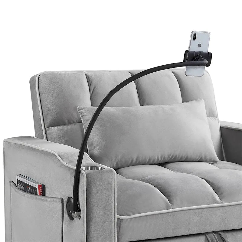 Poltrona Letto Trasformabile Divano Letto Pieghevole Regolabile