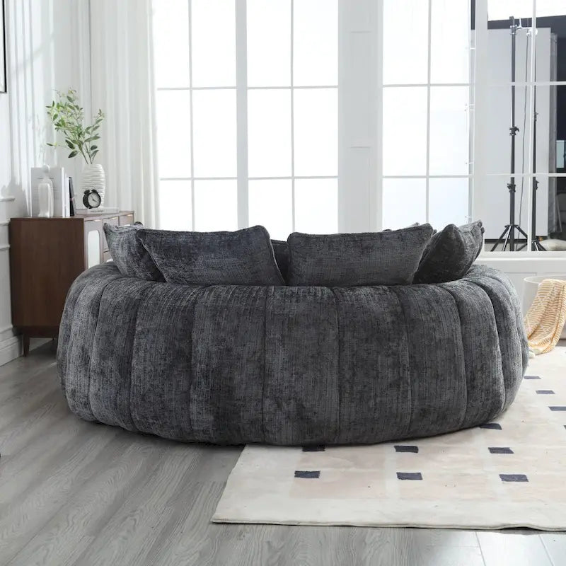 Comodo divano letto matrimoniale Loaf, divano letto oversize con braccioli