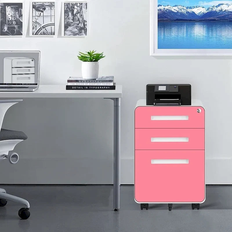 Classificatore verticale/mobile a 3 cassetti per ufficio domestico