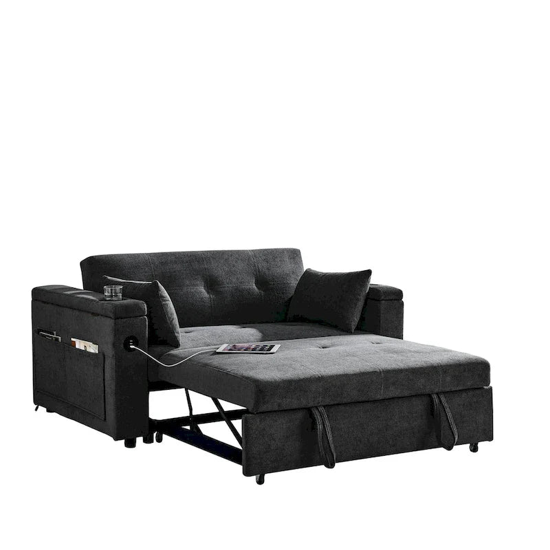 Divano Letto Estraibile a 54 Posti, Reclinabile, a Due Posti