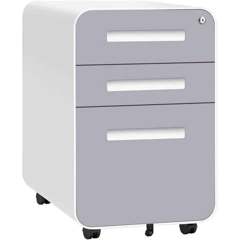 Classificatore verticale/mobile a 3 cassetti per ufficio domestico