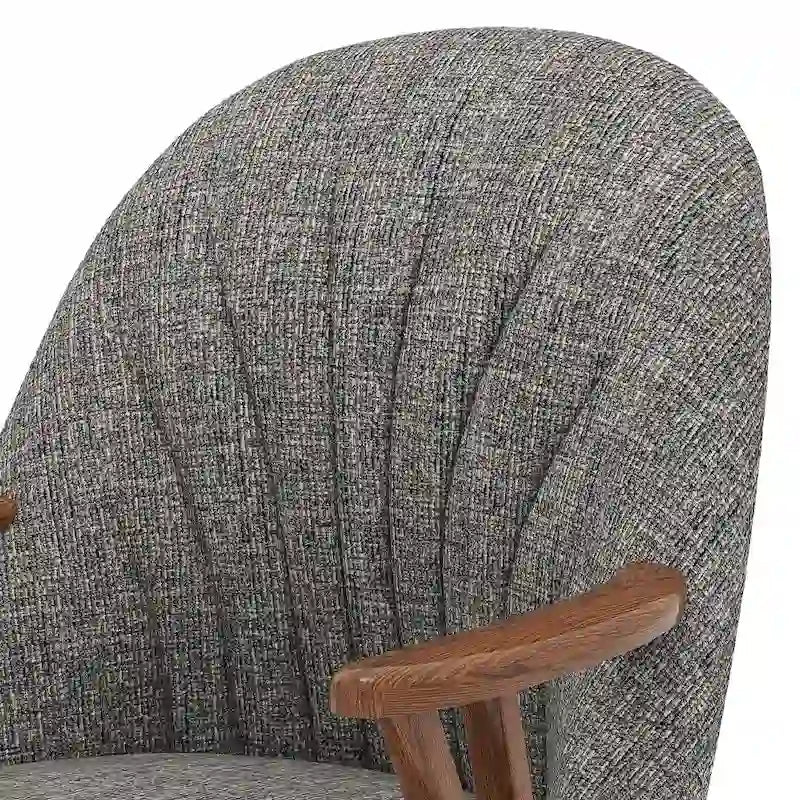 Sedia da Pranzo Caster Finitura Noce