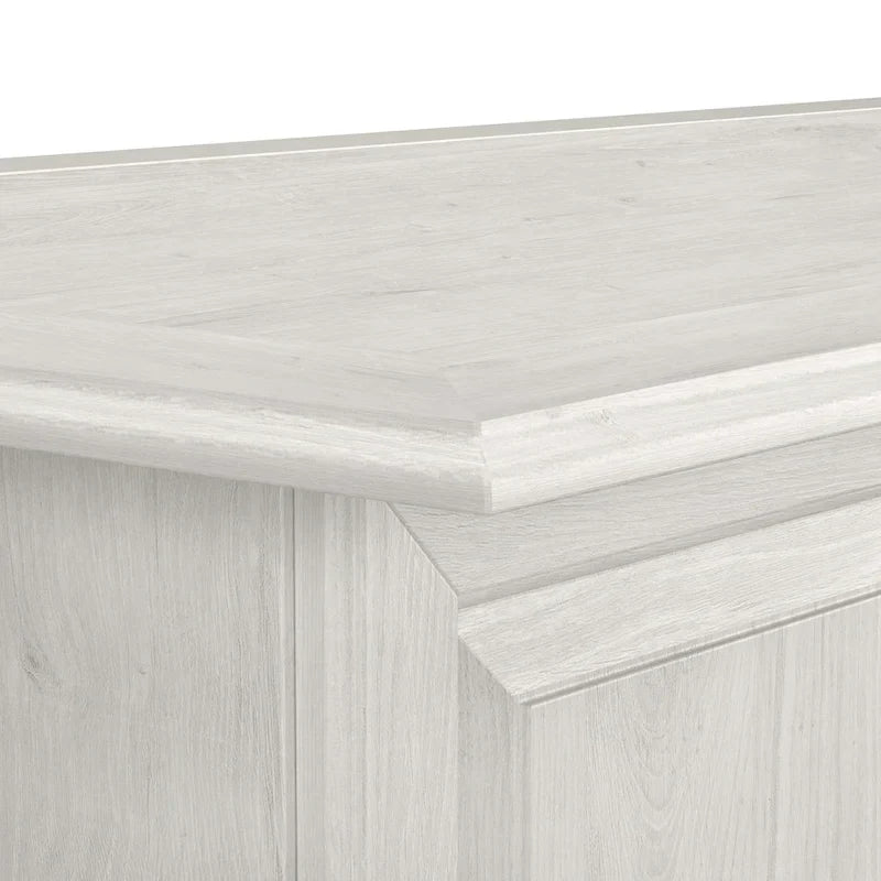 Scrivania Direzionale Bush Furniture Saratoga con Cassetti e Vani Contenitori