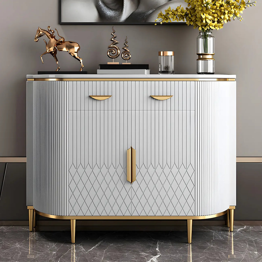 Madia Glam Marble in Grigio con Contenitore