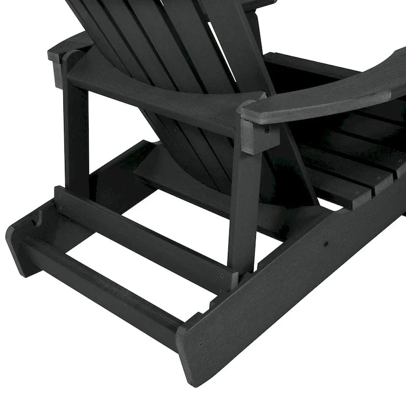 Sedia Adirondack Pieghevole e Reclinabile King-Size HIGHWOOD