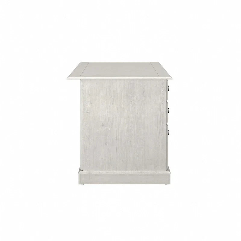 Scrivania Direzionale Bush Furniture Saratoga con Cassetti e Vani Contenitori