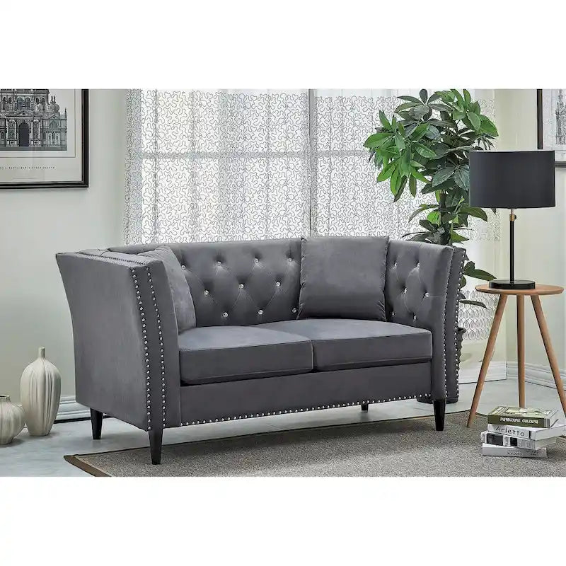 Divanetto in velluto Sukikim Gracewood Hollow