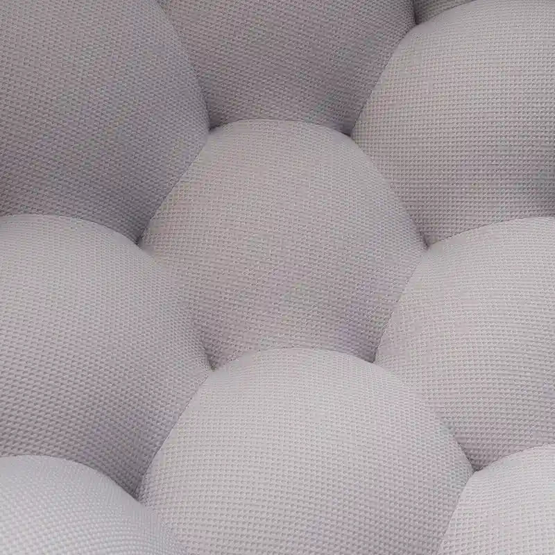 Divano pigro curvo a bolla 2 posti a nido d'ape con tessuto 3D per soggiorno salotto appartamento