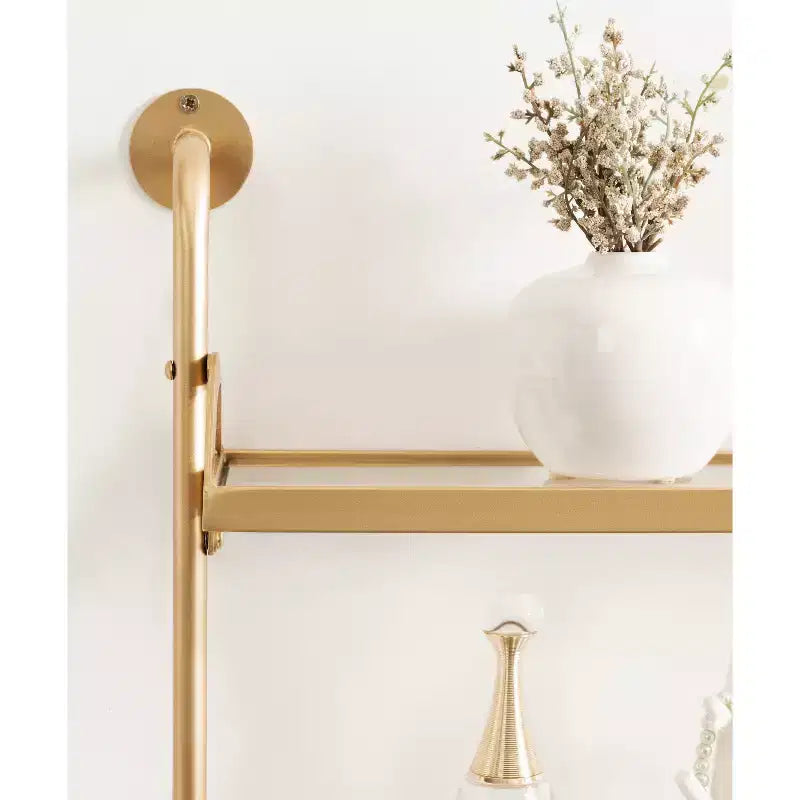 Kate & Laurel All Things Decor 18x30 Marit Three-Tier Wall Shelf