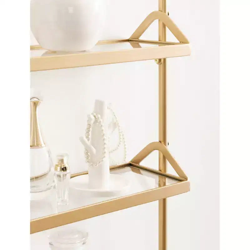 Kate & Laurel All Things Decor 18x30 Marit Three-Tier Wall Shelf