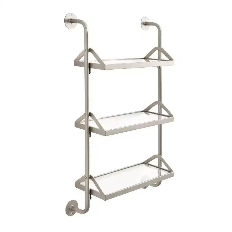 Kate & Laurel All Things Decor 18x30 Marit Three-Tier Wall Shelf
