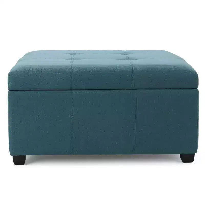 Christopher Knight Home Carlsbad Contemporary Upholstered Tufted Storage Ottoman