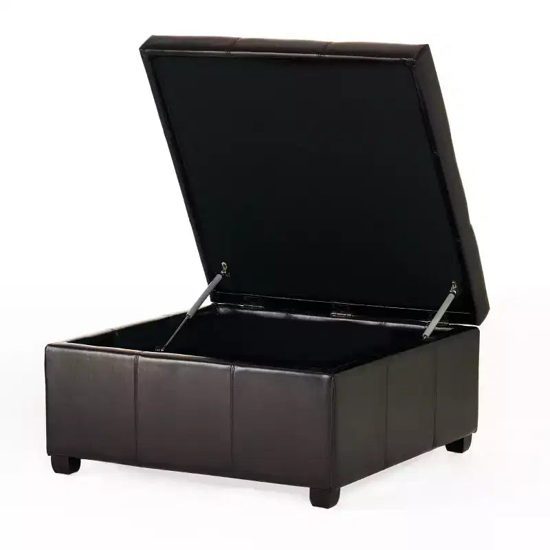 Christopher Knight Home Carlsbad Contemporary Upholstered Tufted Storage Ottoman