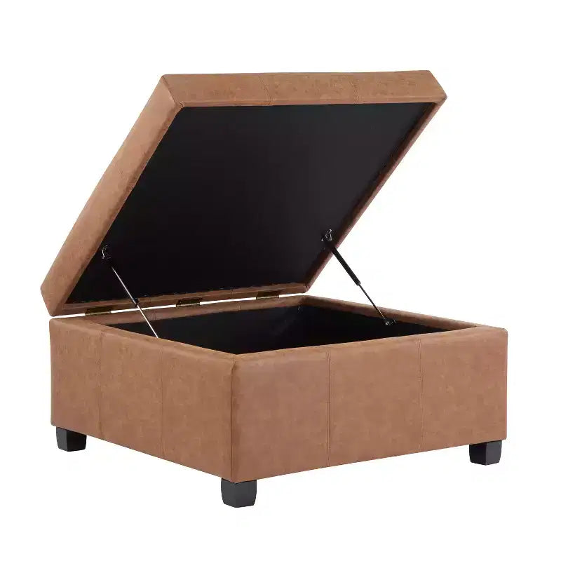 Christopher Knight Home Carlsbad Contemporary Upholstered Tufted Storage Ottoman