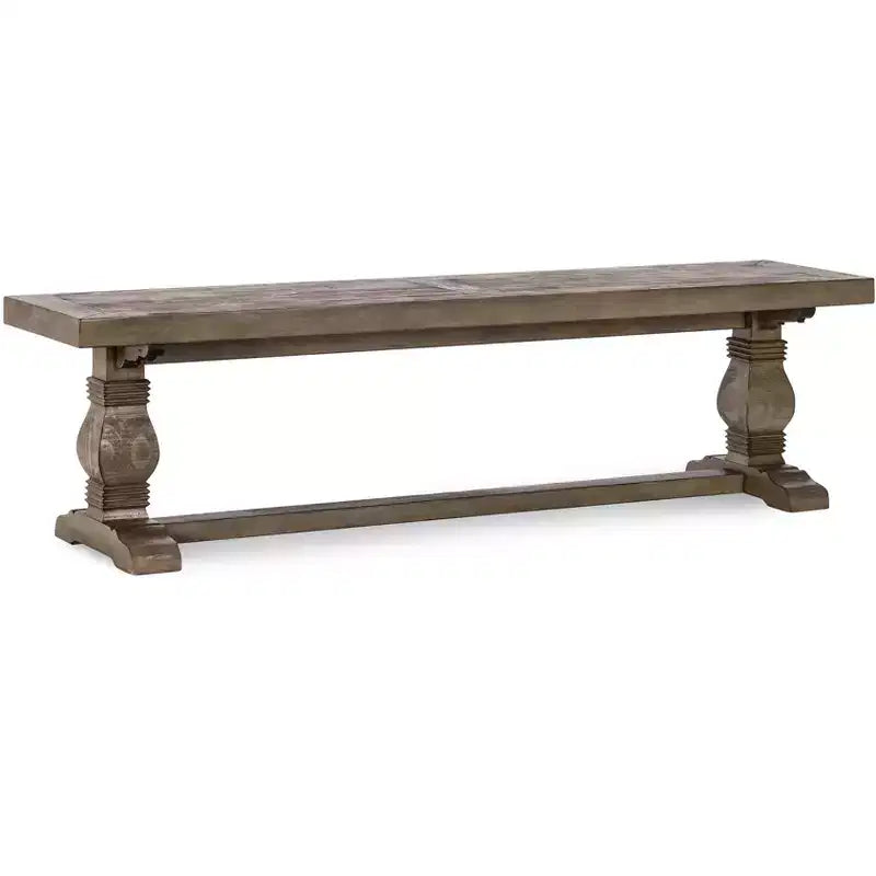 Christopher Knight Home Classic Gianna Farmhouse 66 Wooden Dining Bench