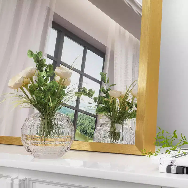 Modern Arch Wall Mirrors for Bathroom Vanity Mirror(Set of 2)