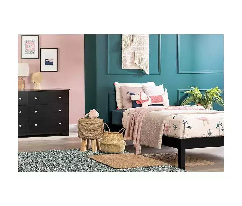 HomeStock Solid Wood Platform Bed