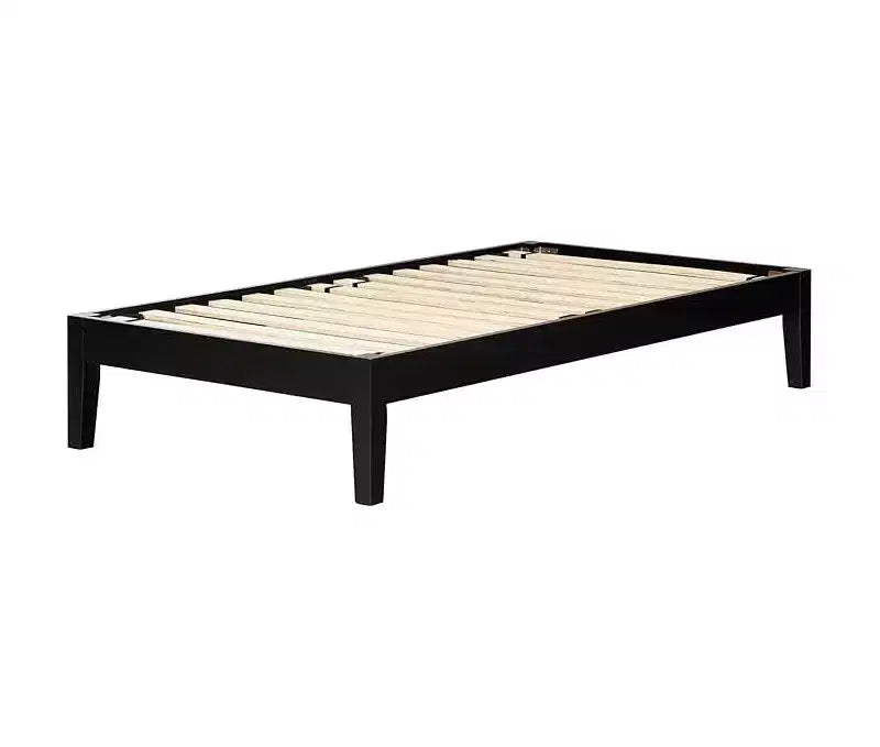 HomeStock Solid Wood Platform Bed