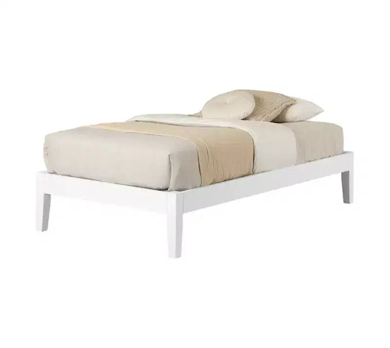HomeStock Solid Wood Platform Bed