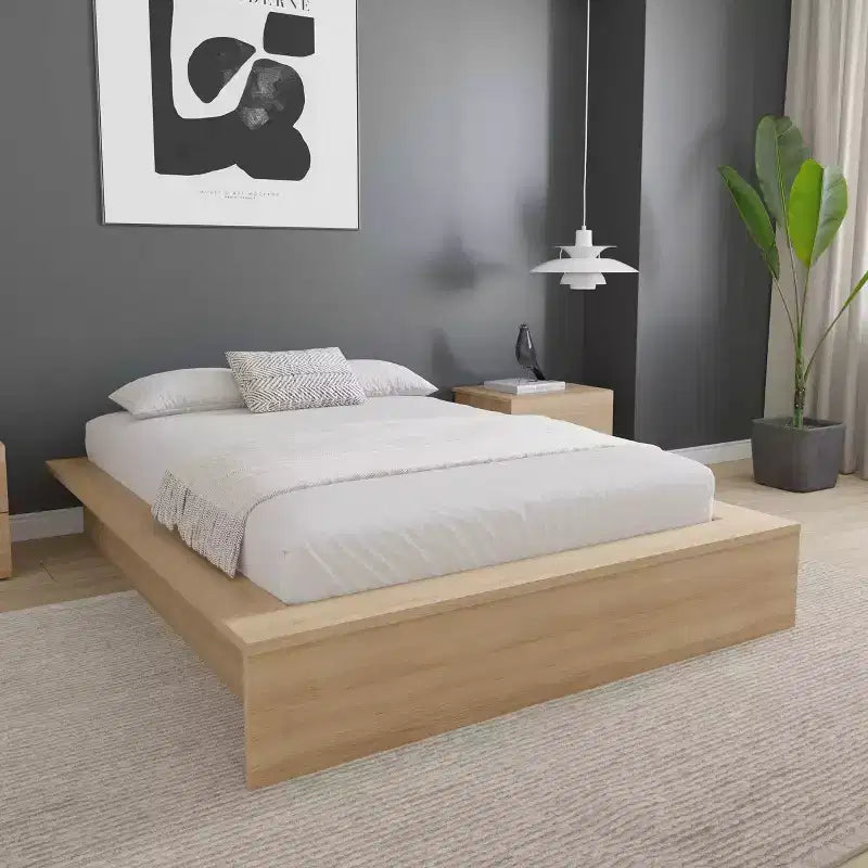 Nexera Queen James Platform Bed