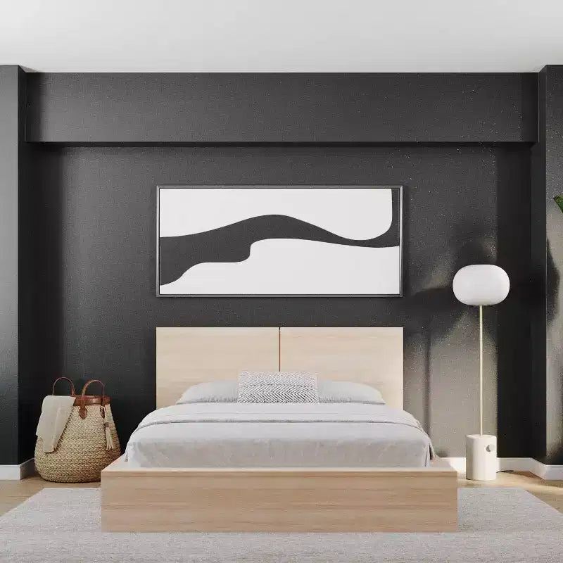 Nexera Queen James Platform Bed